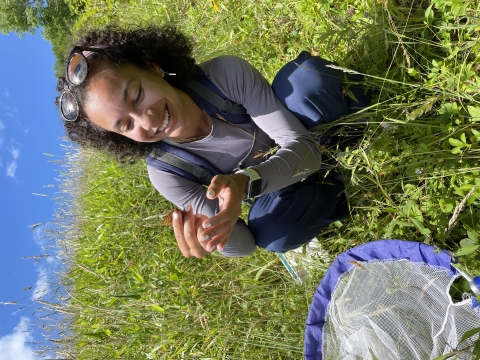 Photo of Sharon Dorsey, an intern with the Directorate Fellows Program.