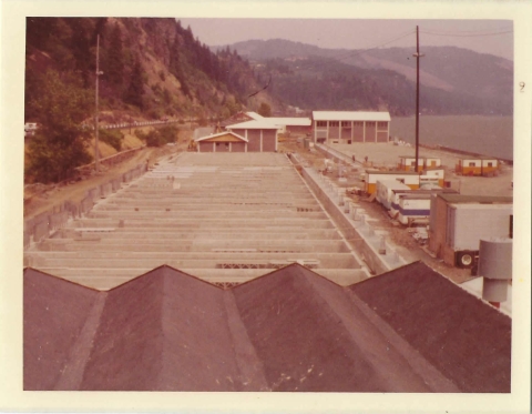 1970s construction of current hatchery