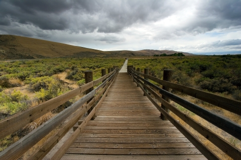 Into The Storm - Toppenish NWR Boardwalk