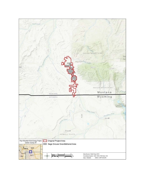 Pryor Mountain Wind Energy Project