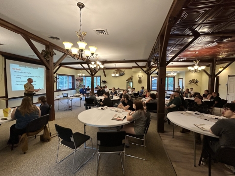 Hunter Safety Course at the Cherry Valley NWR