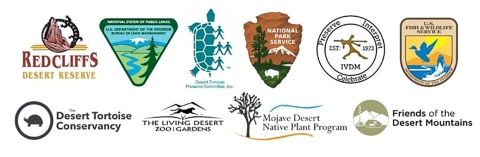 multiple conservation agency graphic logos grouped together