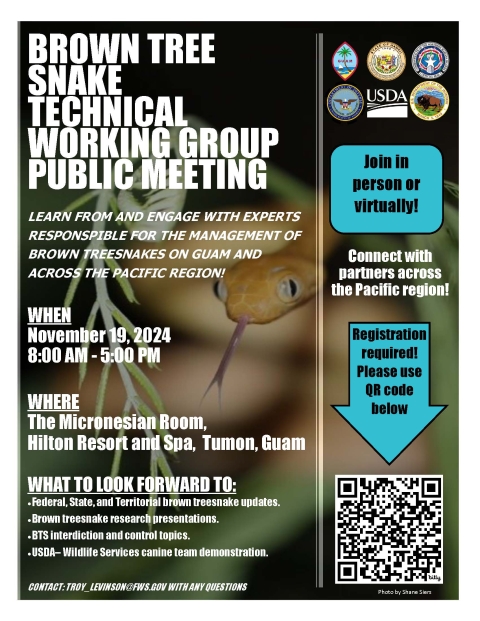 A flier for the 2024 BTS technical group