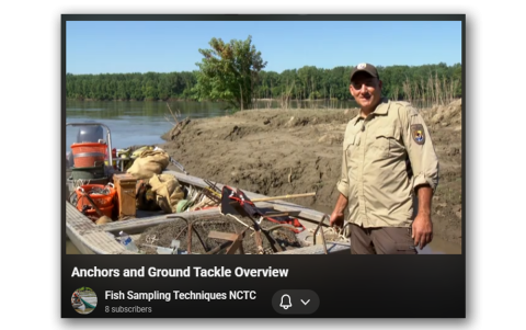 Overview of anchors, line, and pound poles