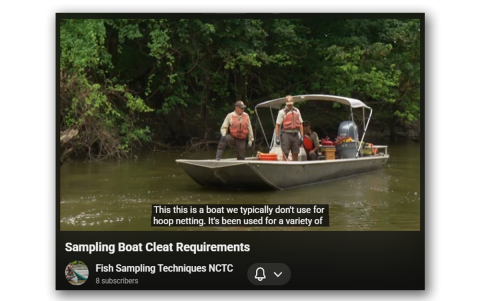 Need for adequate numbers of cleats on boat