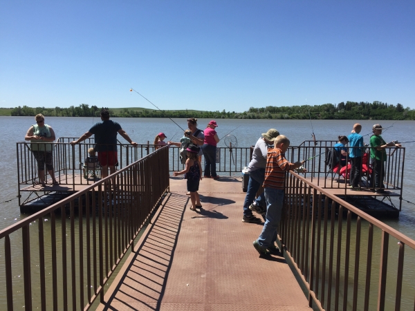 Kids Fishing Day Lake Ilo