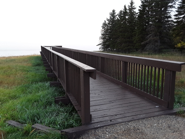 J. Clark Salyer National Wildlife Refuge Wildlife Observation Platform located at the Refuge Headquarters