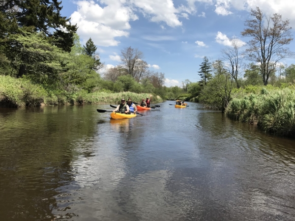 Paddling the Blackwater River
