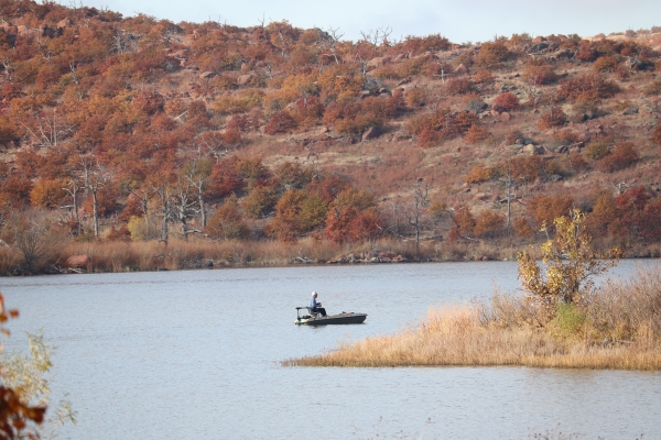 Fishing Jed Johnson Lake