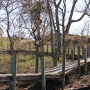 boat dock entrance in front of refuge