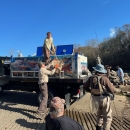 Stocking big fish in the North Fork River