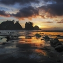 Point of Arches at Sunset