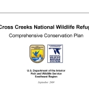 An image of the cover for the comprehensive conservation plan.