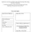 Thumbnail of the application form.