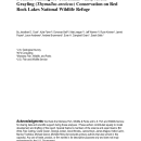 Structured Decision-Making Report for Centennial Valley Arctic Grayling Conservation on Red Rock Lakes National Wildlife Refuge 