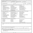 Blank Volunteer Service Application Form