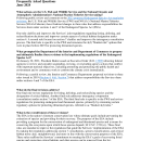 Frequently Asked Questions: Endangered Species Act Section 4 and 7 Final Regulation Revisions