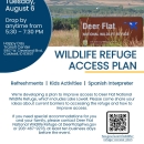 Deer Flat Refuge Access Plan Flyer (English)