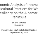 Pocosin Lakes NWR Economic Analysis