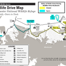 Blackwater NWR Wildlife Drive Roadwork Map