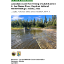 Abundance and Run Timing of Adult Salmon in the Gisasa River, Koyukuk National Wildlife Refuge, Alaska 2022: Alaska Fisheries Data Series Number 2024-2