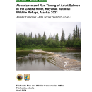 Abundance and Run Timing of Adult Salmon in the Gisasa River, Koyukuk National Wildlife Refuge, Alaska, 2023: Alaska Fisheries Data Series Number 2024-3