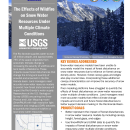 Effects of Wildfire Snow on Water Resources Handout