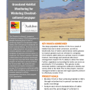 Habitat Monitoring for Wintering Longspur Handout