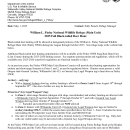 2025 William L Finley Main Unit Deer Hunt Information