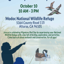 Modoc NWR's Migratory Bird Day 2026 Flyer
