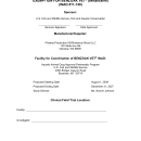 STUDY PROTOCOL FOR A COMPASSIONATE AQUACULTURE INVESTIGATIONAL NEW ANIMAL DRUG (INAD) EXEMPTION FOR BENZOAK VET® (benzocaine)	(INAD #11-740)