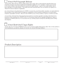 Copyright Release Form