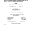 STUDY PROTOCOL FOR A COMPASSIONATE AQUACULTURE INVESTIGATIONAL NEW ANIMAL DRUG (INAD) EXEMPTION FOR REWARD® (DIQUAT DIBROMIDE) under INAD #10-969