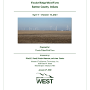 Fowler Ridge Wind Farm PCM Report 2021