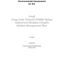 Grays Lake NWR Habitat Management Plan and EA