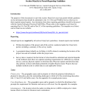 USFWS Section 10(a)(1)(A) Permit Reporting Guidelines