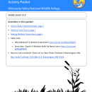 Wetland Connections Distance Learning Packet (grades 3-5)