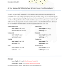 Arctic Refuge Winter Snow Conditions Report 12-15-2022