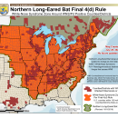 White-Nose Syndrome Map