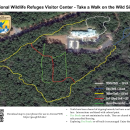 Coastal North Carolina NWRs Gateway Visitor Center Trail Map