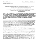 Babbitt Commemorates 30th Anniversy of Wild and Scenic Rivers Act Water Testing Protected River; Announces Project to Further Protect Lamprey River Fish October 2, 1998