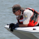 Photo of Service employee Félix López in the field.