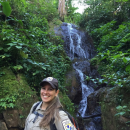 Photo of Service employee Jennifer Valentín in the field.