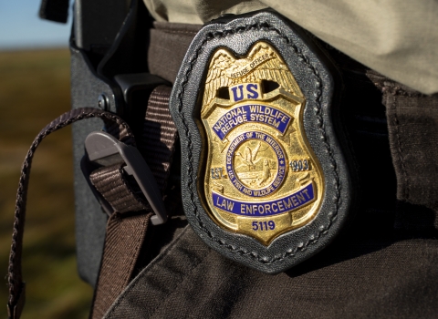 USFWS law enforcement badge