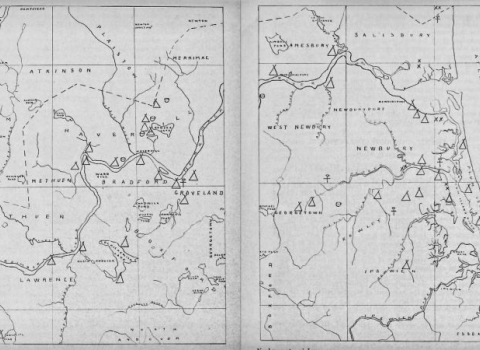 Map of Indigenous History in Essex County