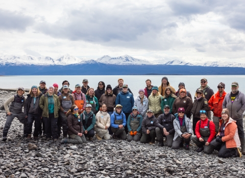 Group photo of all participants in All Hands on Deck for Early Detection of Dreissenid Mussels.
